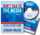 Don't Talk to the Media Until... Book and CD