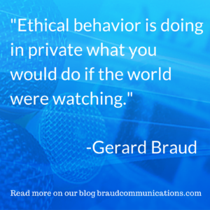 Ethics gerard braud