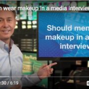 should men wear makeup in a media interview gerard braud