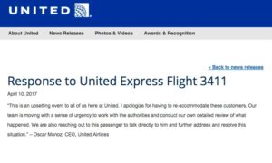 United Airlines Response