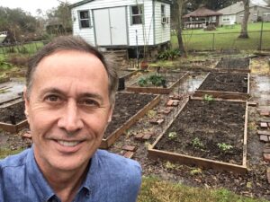 Gerard Braud tree planting